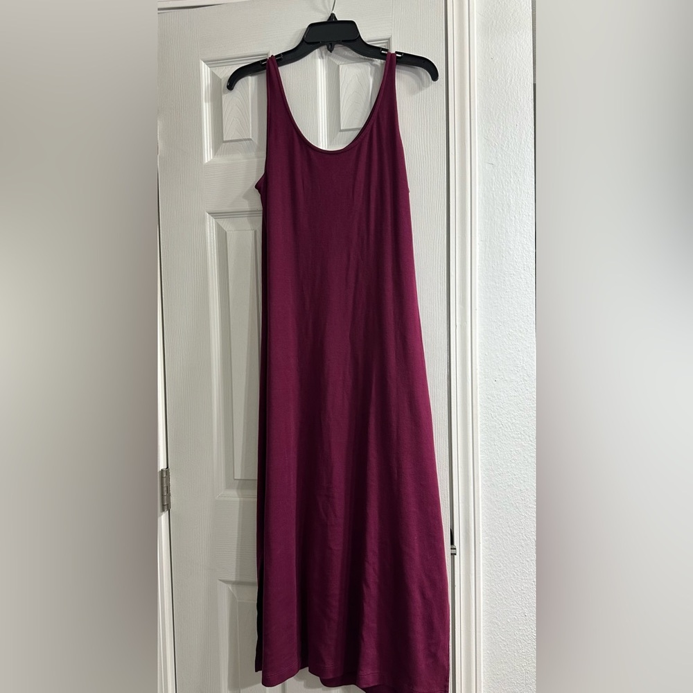 Fair Indigo Warm Purple Midi Dress - M